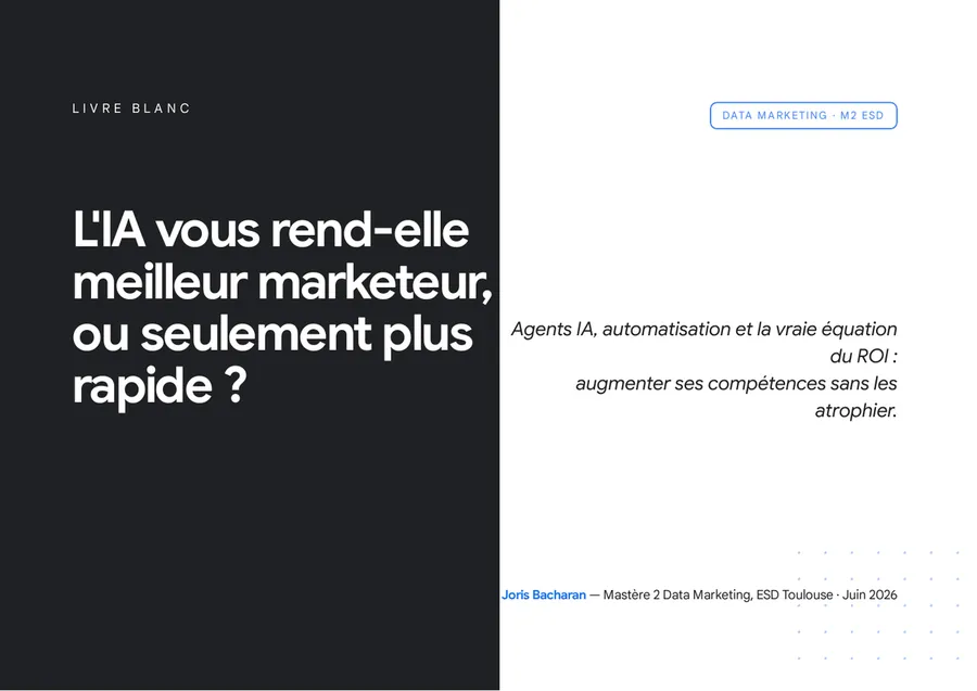 Couverture du livre blanc : L'IA vous rend-elle meilleur marketeur ?