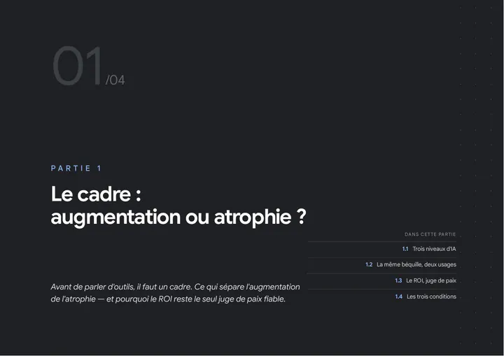 Chapitre : augmentation ou atrophie